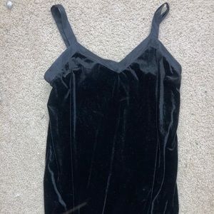 Black Velvet Nightgown